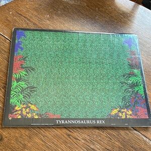 Vintage '93 Magic Eye Poster World Pictures Made in the USA Tyrannosaurus Rex